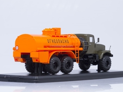 KRAZ-255 AC-8.5 metal chassis khaki-orange Start Scale Models (SSM) 1:43