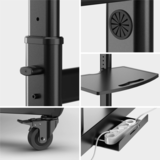 Стойка ONKRON TS1891 черная