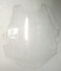 Ветровое стекло для Suzuki GSF600S / 1200S 01-05 г.в. / черное, прозрачное