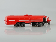 KRAZ-258B1 with semitrailer-tanker TZ-22 fire engine 1:43 AutoHistory
