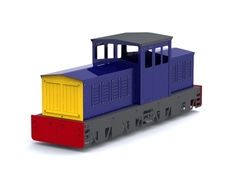 Garden Rail Тепловоз Titan Bogie-РН на колеи 12,7 см и 17,8 см, электрический