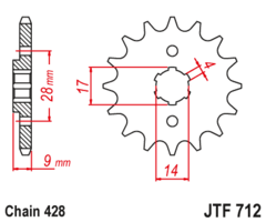 Звезда JT JTF712