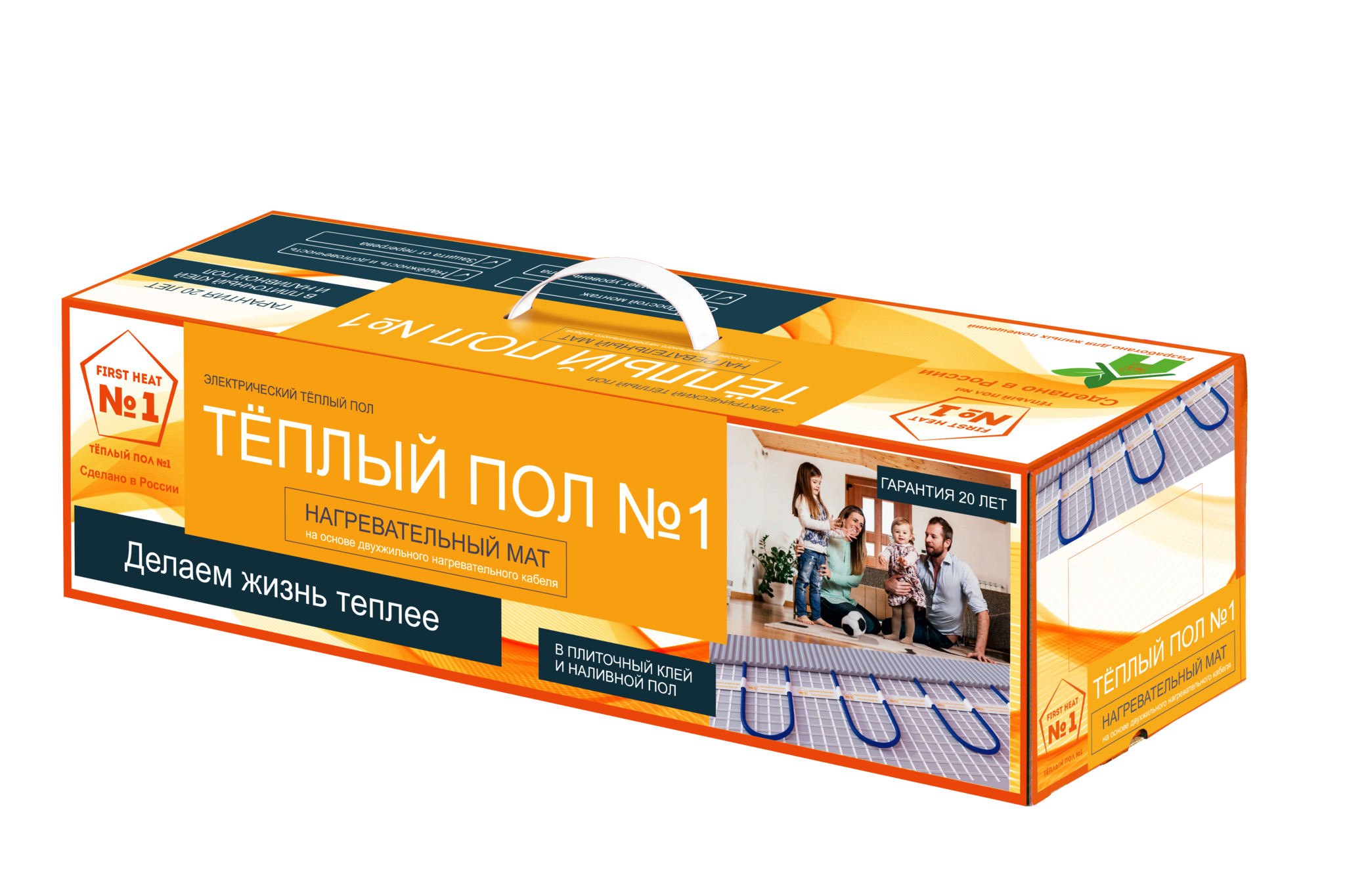 Нагревательный мат ТСП-150-1,0 (1,0 м2), Теплый пол №1, каталог, заказ ...