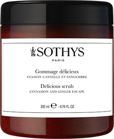 Sothys Aroma: Изысканный скраб для тела с корицей и имбирем (Delicious Scrub. Cinnamon And Ginger Escape)