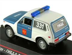 VAZ-2121 Lada Niva GIBDD Russian traffic Police 1:43 ICV089