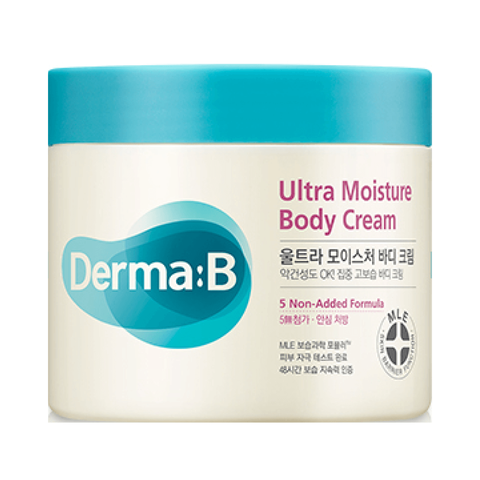 Увлажняющий крем для тела с ароматом ванили Derma:B Ultra Moisture Body Cream,430мл