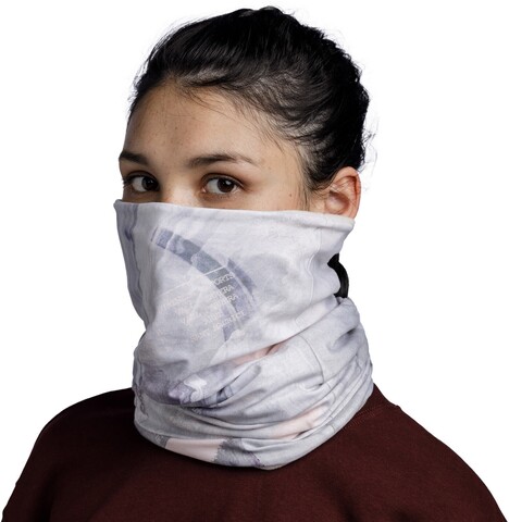 Картинка шарф-труба Buff Polar Reversible Snout Ecru - 2