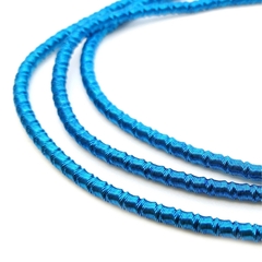 Канитель мягкая, фигурная KAN/LB, 2 мм, матовый, нежно-сапфировый