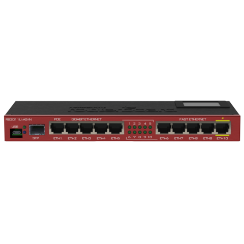 Маршрутизатор Mikrotik RB2011UiAS-IN