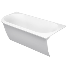 Duravit Darling New  Ванна 1900х900 мм, акриловая, угол справа, с панельюи ножками,с 2 наклонами для спины, цвет белый 700247000000000 фото