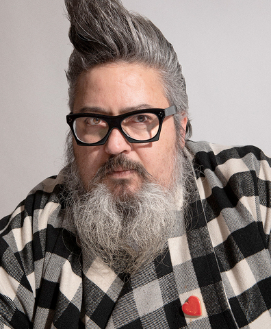 Брошь Heart Red