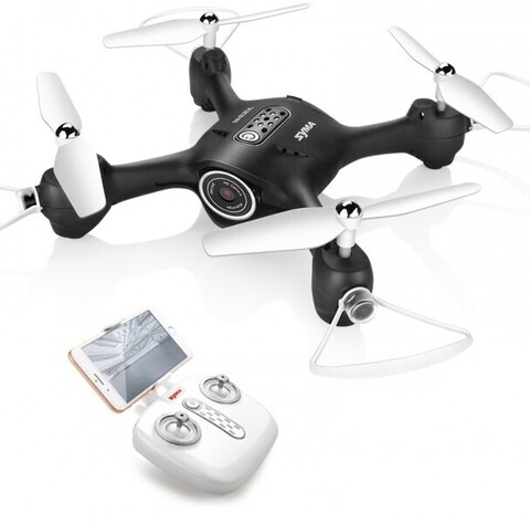 Квадрокоптер SYMA X23W BLACK с HD камерой и барометром - SYMA-X23W-BLACK