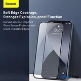 Tempered Glass 3D Full Cover for iPhone 14 | 15 Black