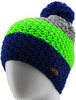 Картинка шапка Relax bar сер-зел-син - 1
