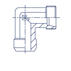 Соединение W90 DL28 (корпус) CAST