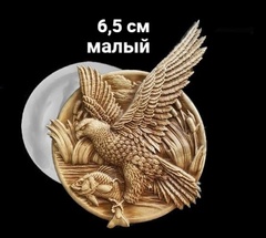 Силиконовый молд Ястреб (медальон) № 0478- м