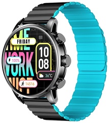 Смарт-часы Kieslect Calling Watch Kr2 графитовый-голубой