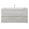 Cezares MOLVENO-1600-2A-SC-LB MOLVENO Шкаф подвесной с двумя распашными дверцами с доводчиками, с двумя полками, Legno Bianco, 400x300x1600, MOLVENO-1600-2A-SC-LB