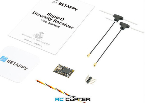 Приёмник BetaFPV SuperD ELRS diversity 915 MHz