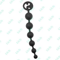 Черная цепочка из силикона YIN WANG