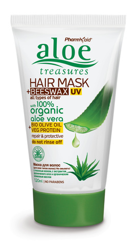 Несмываемая маска для волос Aloe Treasures 120 мл