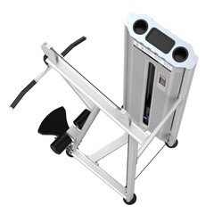 Тяга сверху. Вертикальный блок (Pulldown) DHZ U-2012. Стек 110 кг