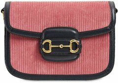 Маленькая сумка Gucci Horsebit 1955 года розовый