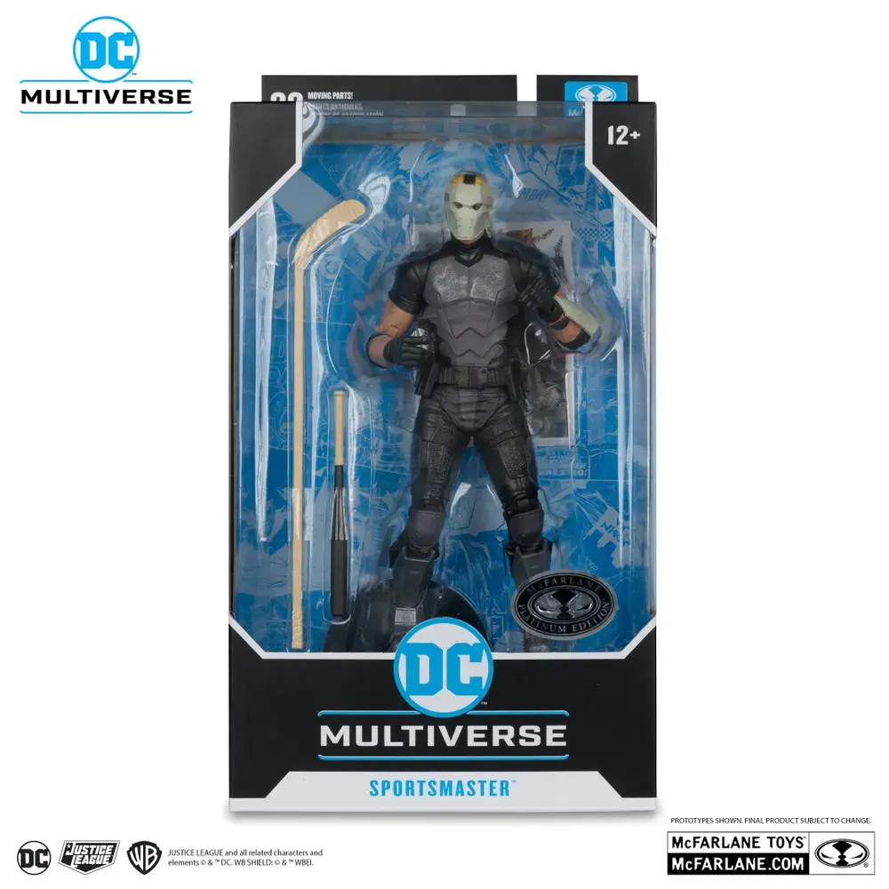 DC Мультивселенная фигурка Спортмастер Platinum Edition