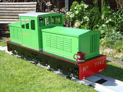 Garden Rail Тепловоз Titan Bogie-РН на колеи 12,7 см и 17,8 см, электрический