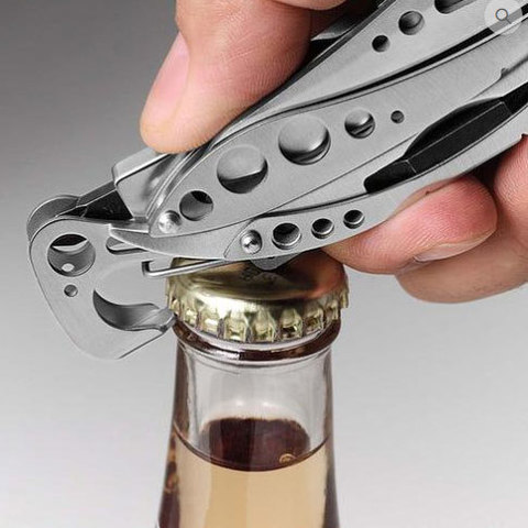 Мультитул Leatherman Skeletool 100 mm, 7 функций, серебристый, кробка картонная (830920)