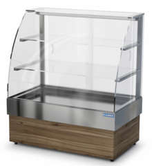 Кондитерская холодильная витрина 900*700*1360 для заморозки выпечки
