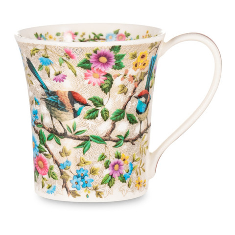 Кружка Dunoon Птица в розовых тонах.Джура 0.21л