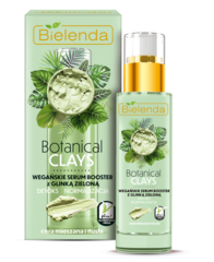 BOTANICAL CLAYS Веганская сыворотка для лица с зеленой глиной, 30 мл