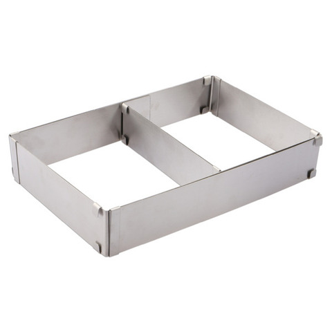 Форма для торта прямоугольная раздвижная 8.5см Weis