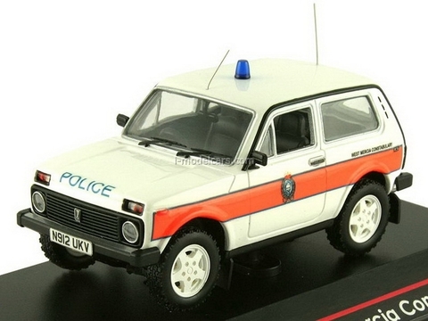 VAZ-2121 Lada Niva Hussar 1.7i 1996 West Mercia Constabulary UK Police 1:43 ICV092