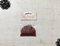 Бисер некалиброванный, 20 гр, размер 12/0, пр-во Китай