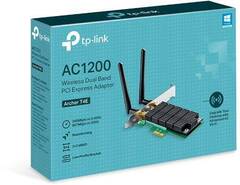 TP-Link ARCHER T4E сетевой адаптер PCI Express; диапазоны Wi-Fi: 2.4ГГц / 5ГГц