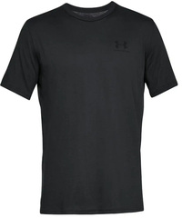 Футболка Under Armour Sportstyle Left Chest Logo SS черный