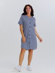 4630 Туника на пуговицах