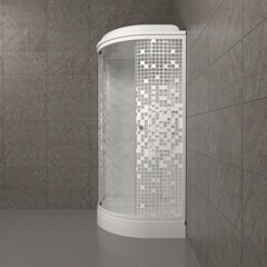 Душевая Кабина Triton Мозаика 90*90 А (ДН4)
