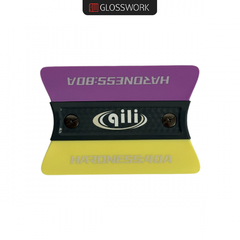 Gloss Work Двусторонний ракель с разной жесткостью 40А-80А. Магнитный, сменный Gloss Work Двусторонний ракель с разной жесткостью 40А-80А. Магнитный, сменный