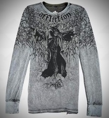 Пуловер двусторонний Affliction SCARECROW