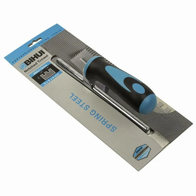 Зубчатый шпатель (гребенка) 8мм BIHUI  PTCB08