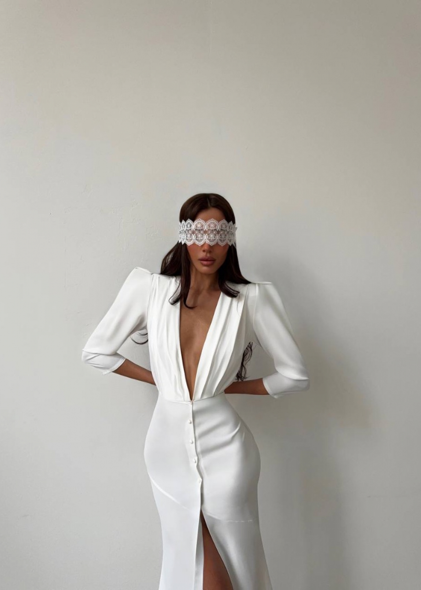 Платье "Miss", белое