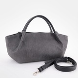 Сумка Саломея 362 македония серый + черный