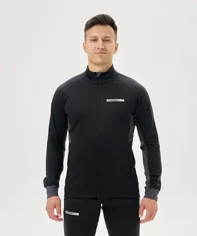куртка NORDSKI Core Black/Grey NSM657224, р-р  7-XL, размин., черн/сер.