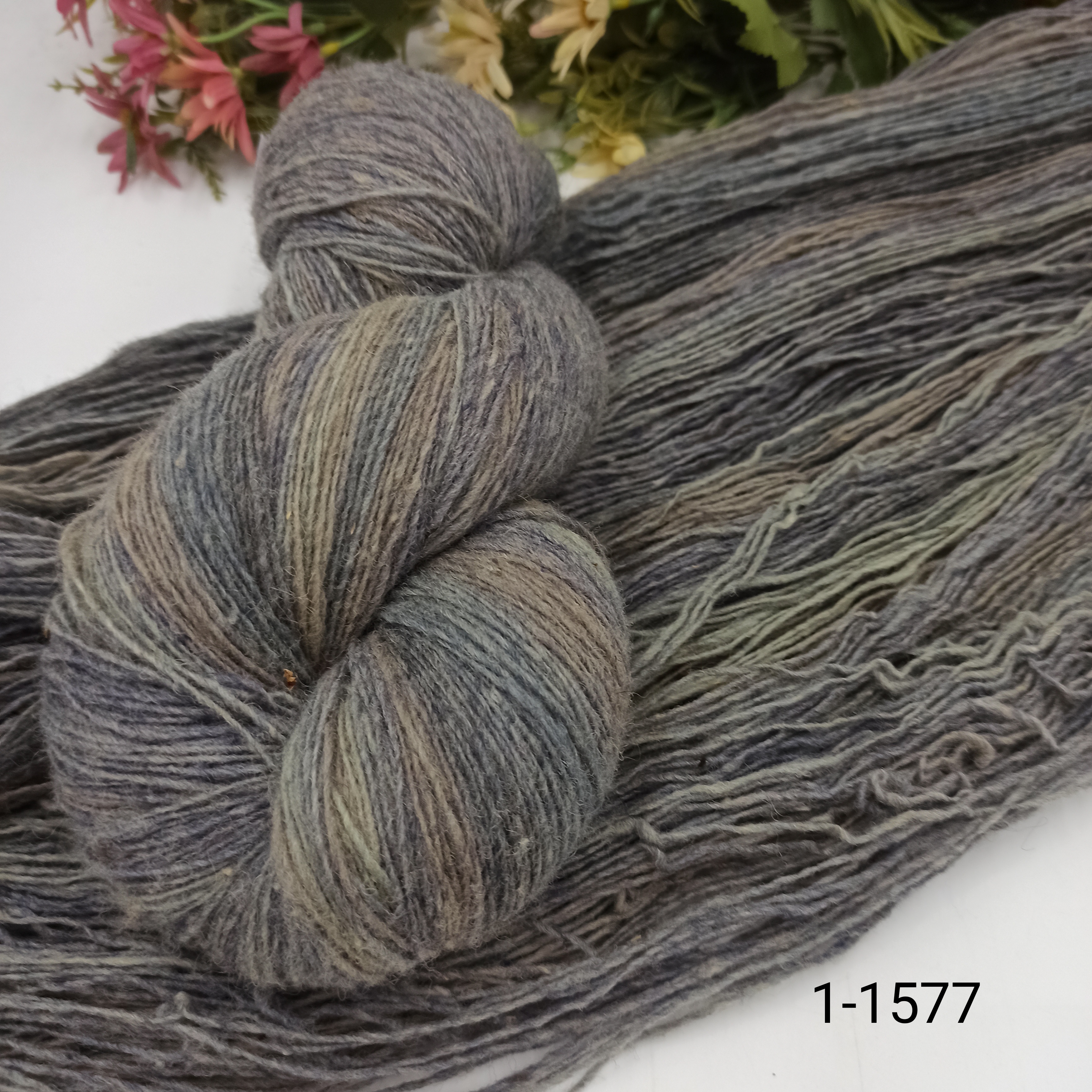 Дундага 6/1 шерсть секционного окрашивания 01-1577 420м/100гр