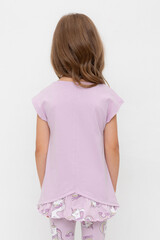 фуфайка  для девочки  КР 302319-1/ледяная орхидея к539