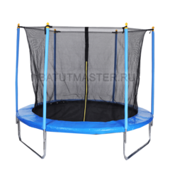 Детский батут для дома с сеткой диаметр 6 фт внутренняя сетка