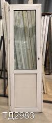 Дверь балконная пластиковая Б/У 2100(в) x 660(ш)